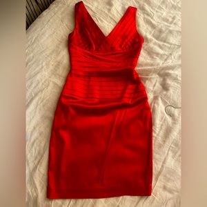 Beautiful Calvin Klein Red Dress Size 4
